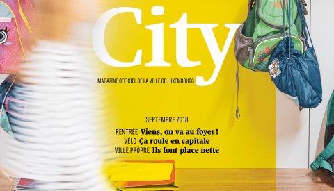 Illustration du cover du magazine CITY SEPTEMBRE 2018