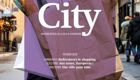 Illustration du cover du magazine CITY FÉVRIER 2019