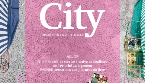 Illustration du cover du magazine CITY AVRIL 2019