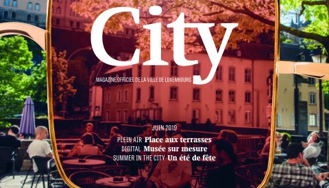 Illustration du cover du magazine CITY JUIN 2019