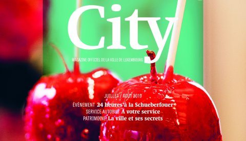 Illustration du cover du magazine CITY JUILLET 2019