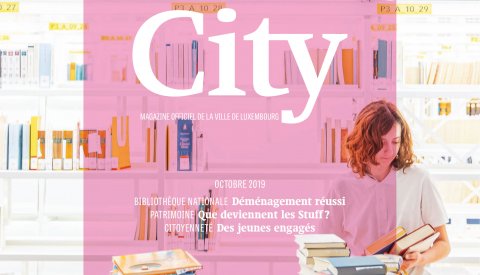 Illustration du cover du magazine CITY OCTOBRE 2019