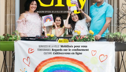 Illustration du cover du CITY magazine du mois de mai 2020